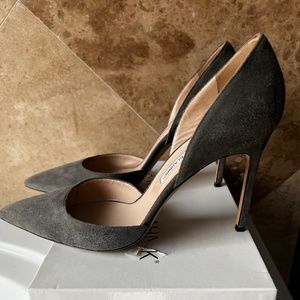 Manolo Blahnik M- Tayler Gray Pumps